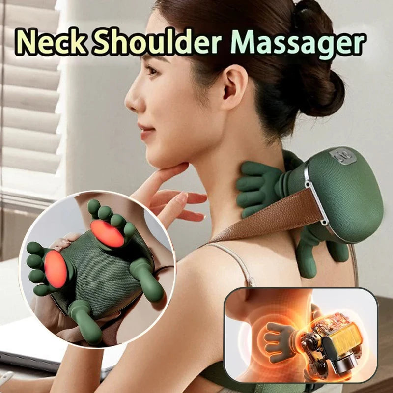 Bionic Neck Shoulder Massager Heated Back