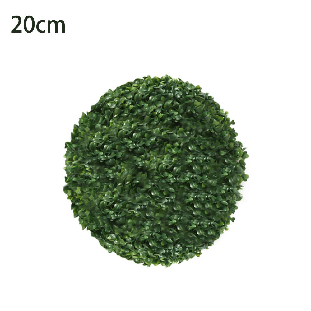 Round Artificial Plant Ball Simulation