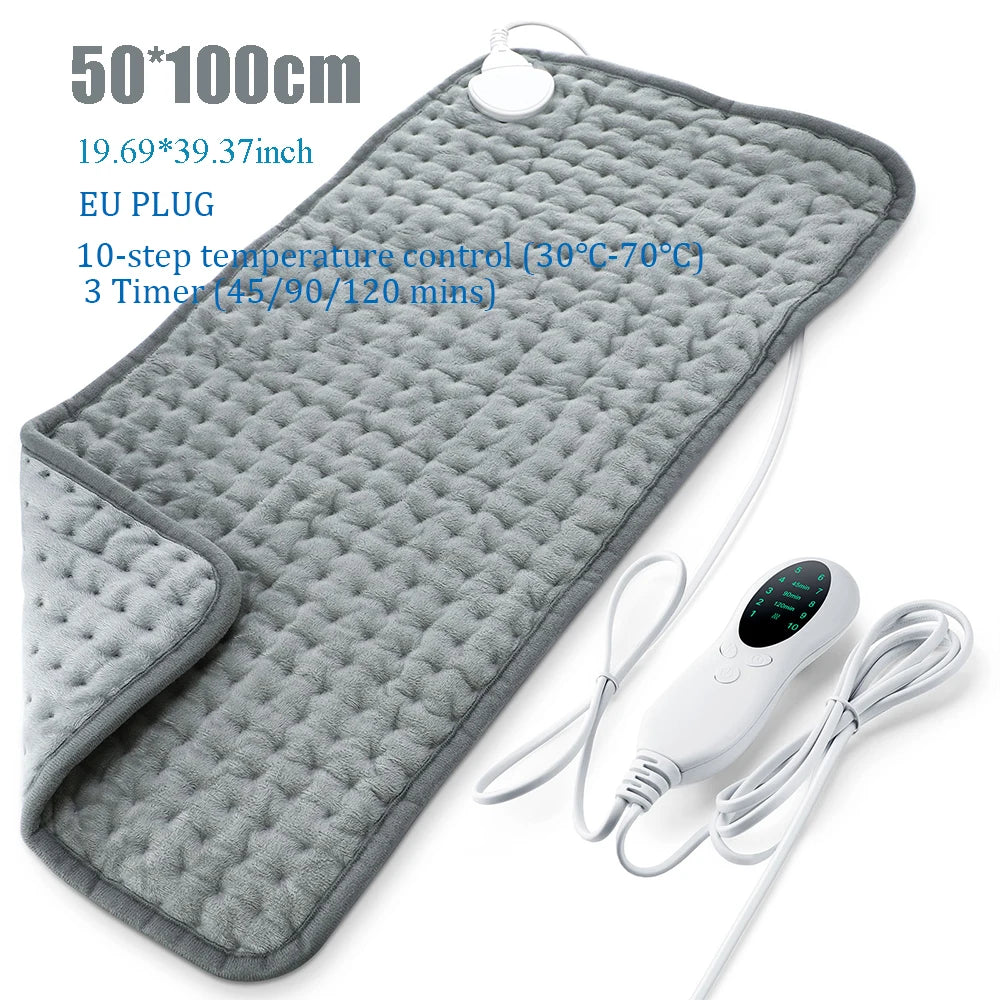 Electric Heating Pads for Back Neck Shoulder Relief mat