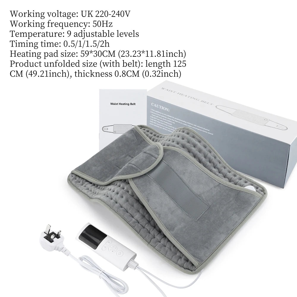 Electric Heating Pads for Back Neck Shoulder Relief mat