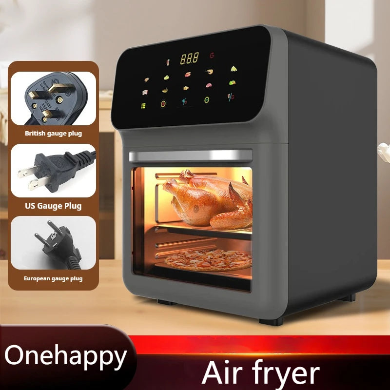 1350W 12L Air Fryer Oven - Multi-Functional Large Capacity