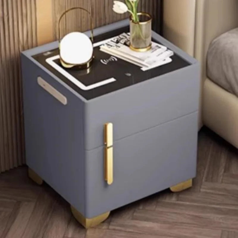 Smart Bedside Table and Safe Integrated Home Anti-theft