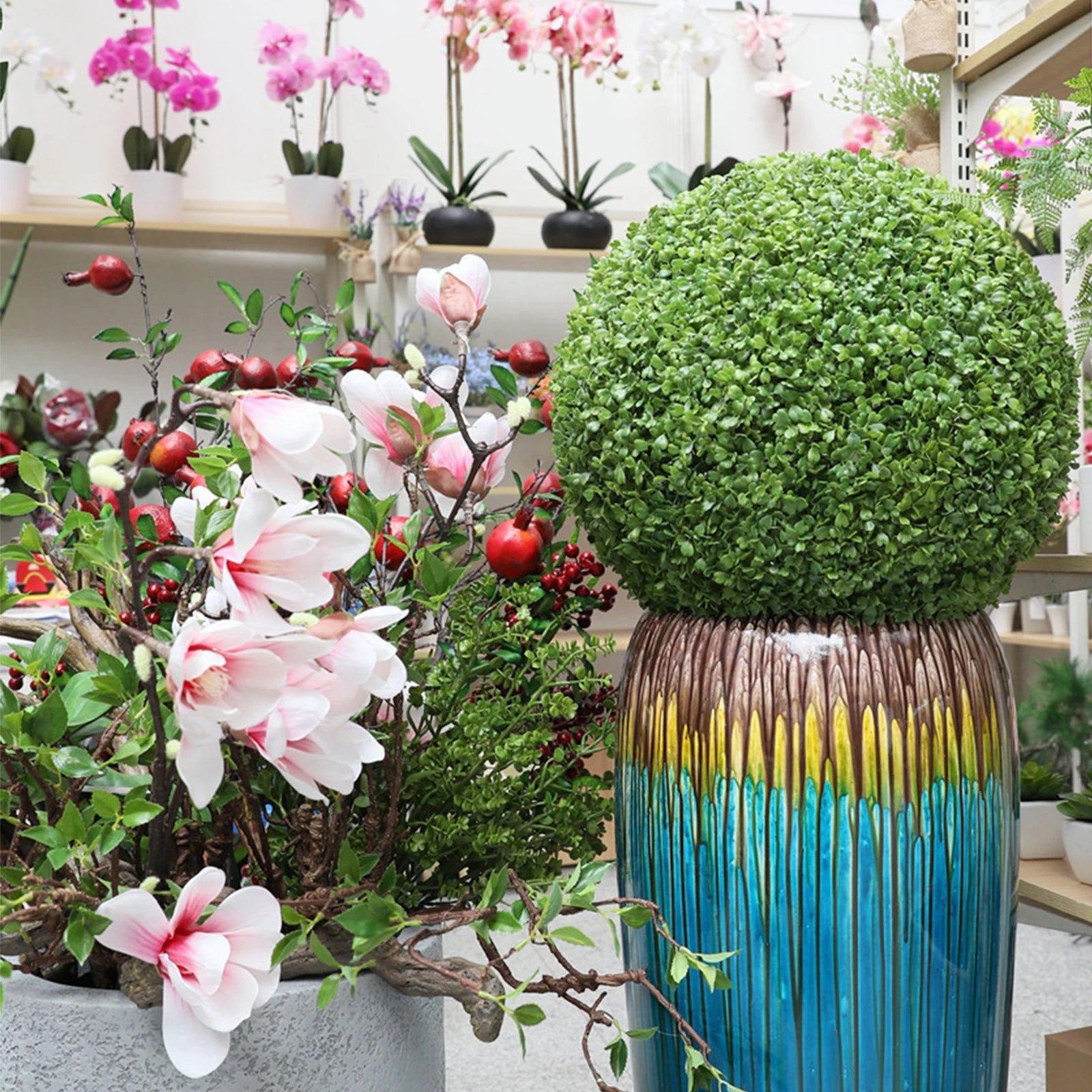 Artificial Grass Dome Ball Plants