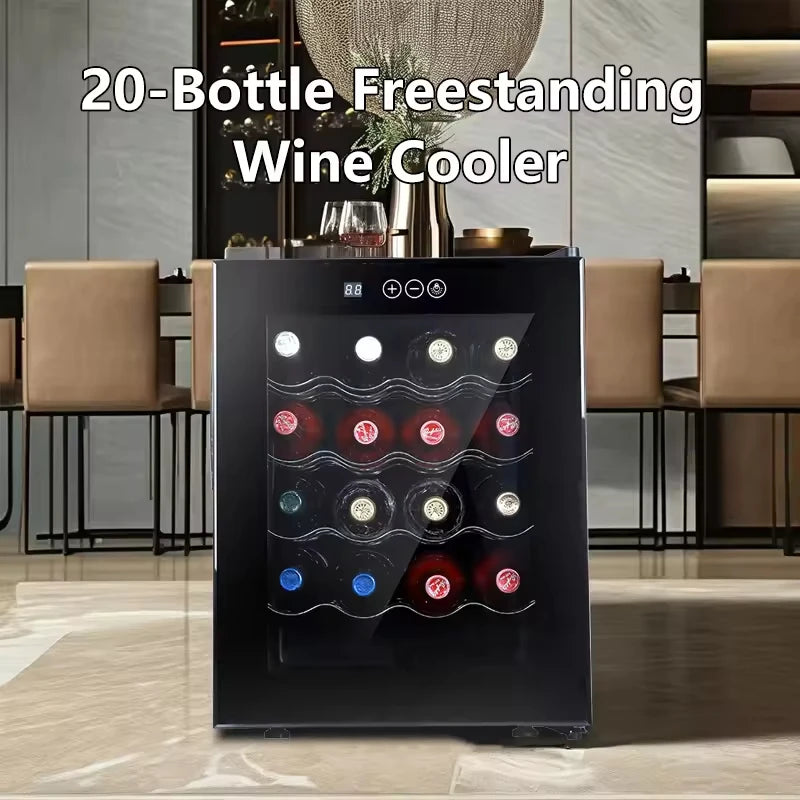Mini Wine Cooler Fridge UV Protection