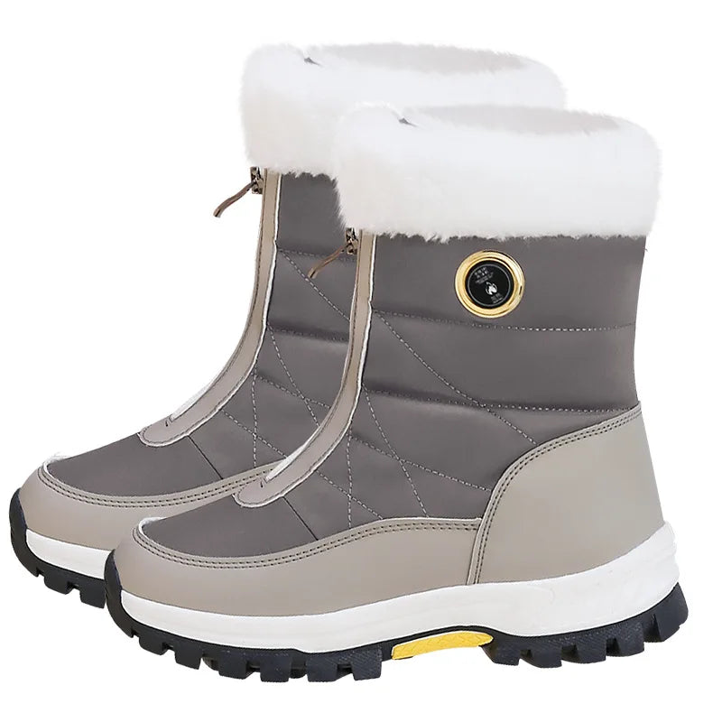 Winter Heated Women's Rechargeable Electric Warm Boots