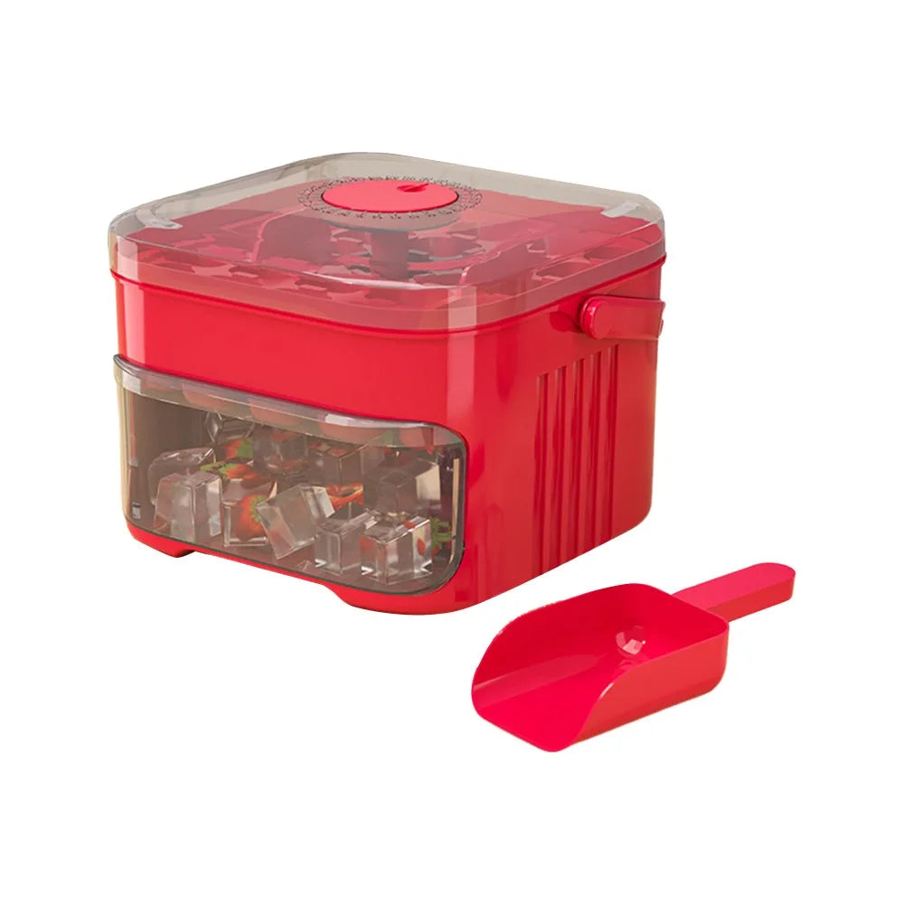 Layer Ice Cube Maker Refrigerator Household