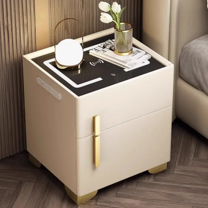 Smart Bedside Table and Safe Integrated Home Anti-theft