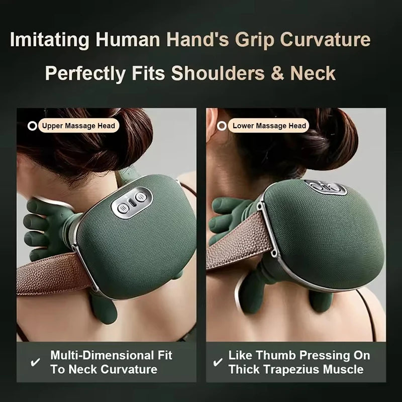 Bionic Neck Shoulder Massager Heated Back