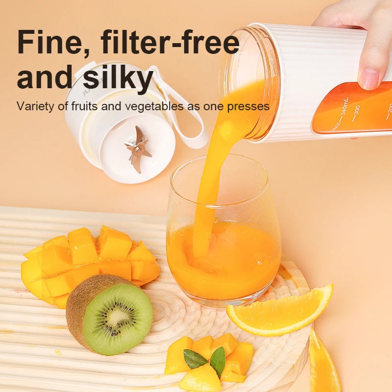 340ml Juicer Household Small Portable Fruit Juice
