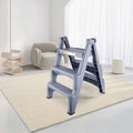 Large Load Capacity 3-Tier Plastic Folding Ladder