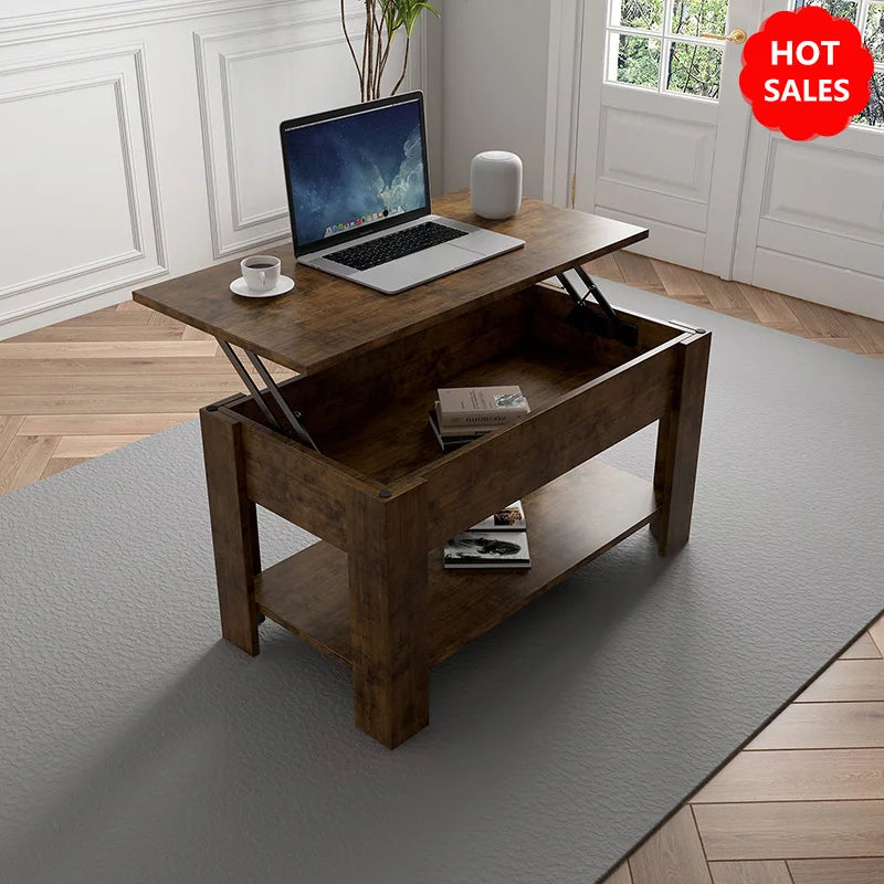 Small Modern Coffee Tables with Storage for Living Room