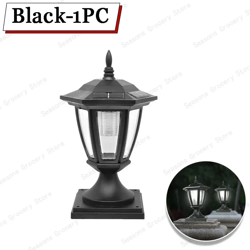 Outdoor Solar Post Light Waterproof