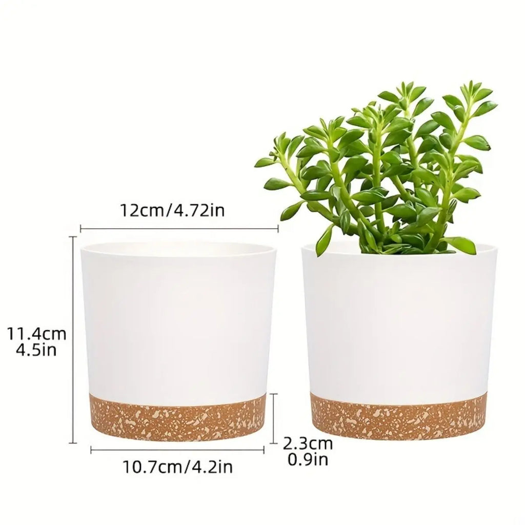 4pcs Flowerpot Removable Bottom