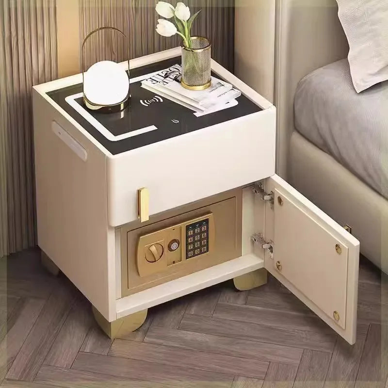Smart Bedside Table and Safe Integrated Home Anti-theft
