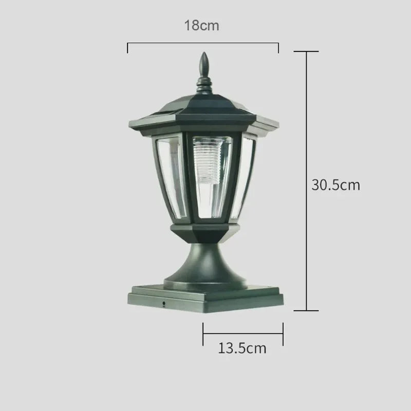 Outdoor Solar Post Light Waterproof