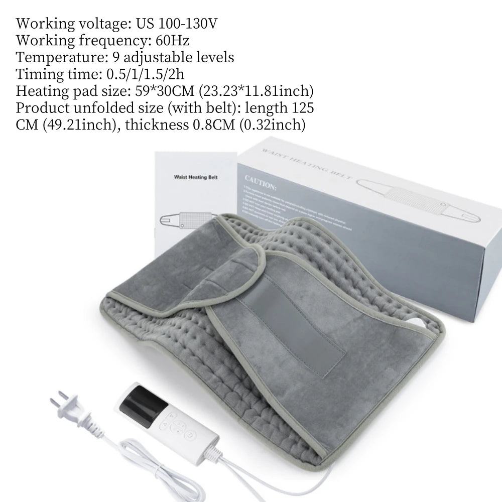 Electric Heating Pads for Back Neck Shoulder Relief mat