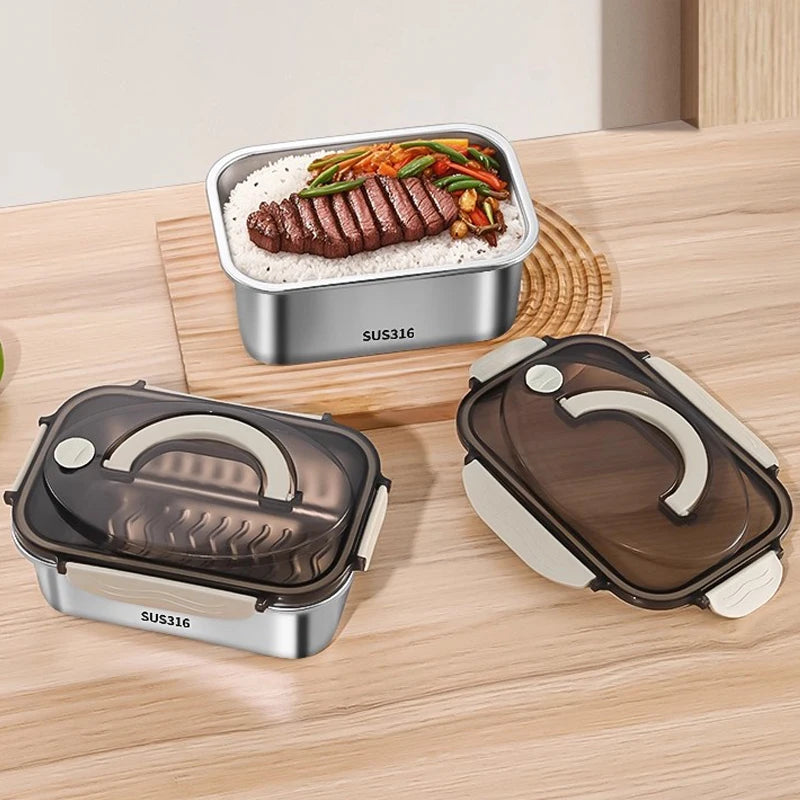 Stainless Steel Lunch Box Sealed Container