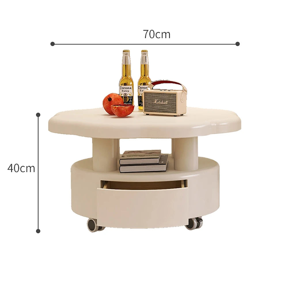 Storage Drawers Coffee Table Luxury Home Furniture