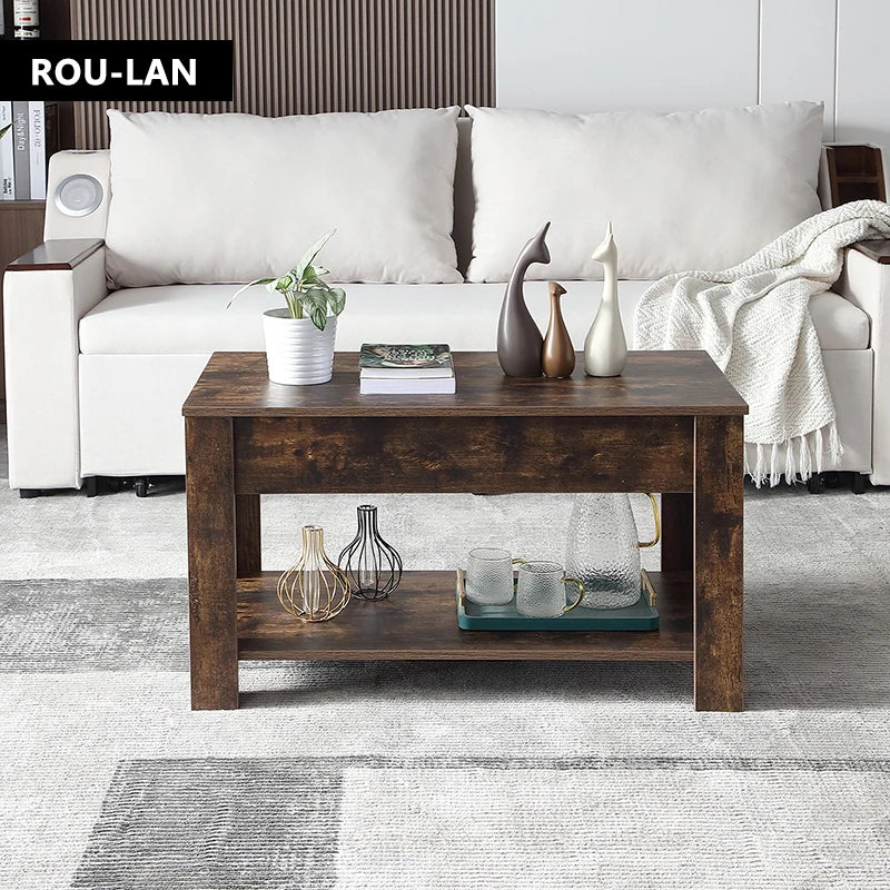 Small Modern Coffee Tables with Storage for Living Room