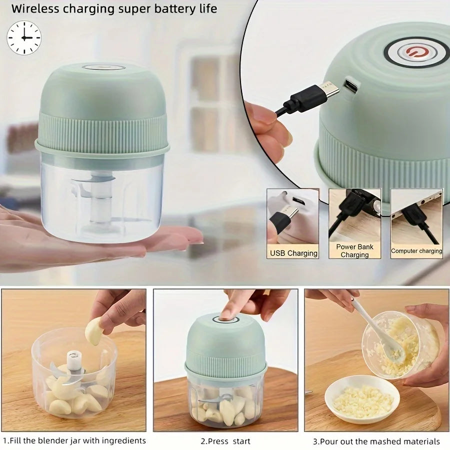Electric Mini Garlic Chopper