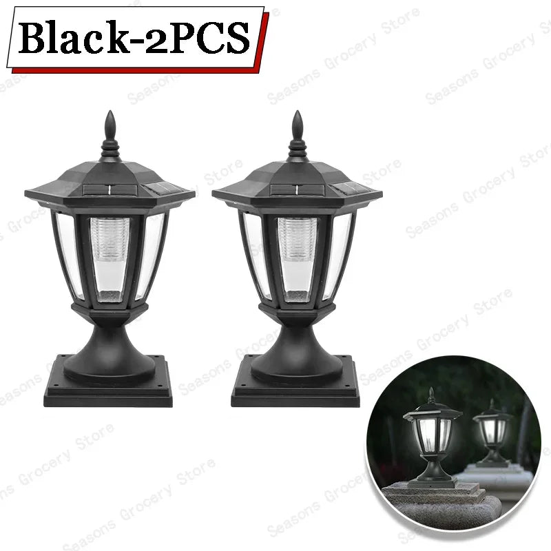 Outdoor Solar Post Light Waterproof